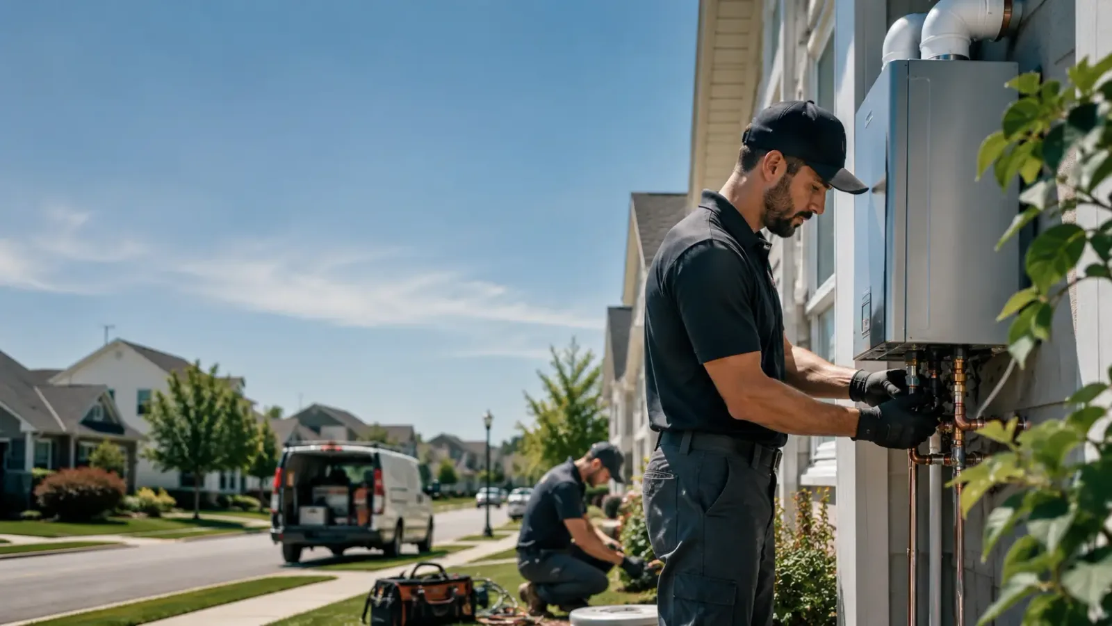 Tankless Water Heater Installation in Wade, NC